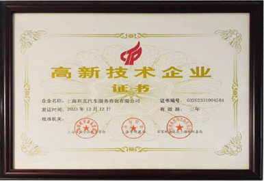 上海高新技术企业